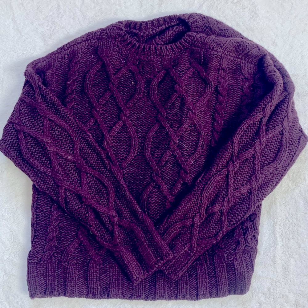 Purple Sweater
